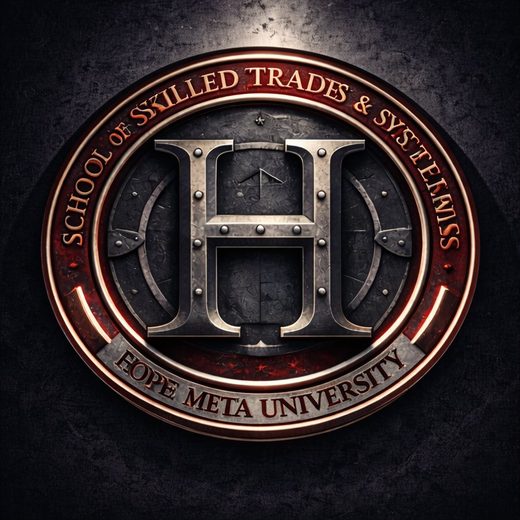 Crest of The School of Skilled Trades & Systems